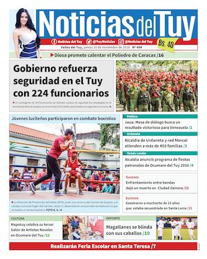 Noticias Del Tuy 10 De Noviembre