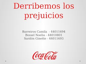 Derribemos Los Prejuicios