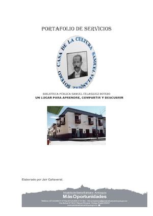 Biblioteca Pública Samuel Velàsquez Botero