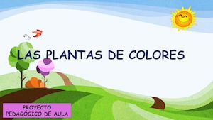 Cartilla Las Plantas De Colores