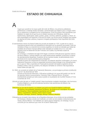Estado De Chihuahua