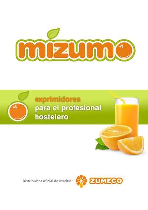 Catalogo Mizumo-Zumeco