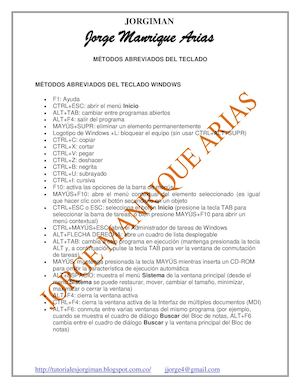 Métodos Abreviados Del Teclado 01