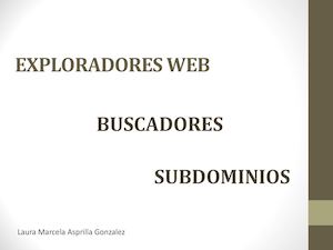 EXPLORADORES WEB