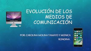Evolución De Los Medios De Comunicación 7a