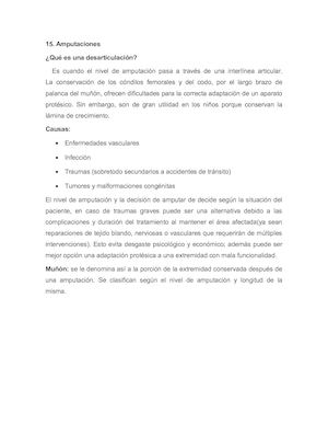 Amputaciones