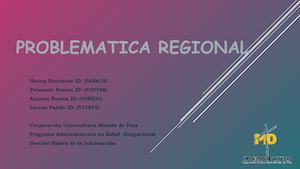 Problematica Regional