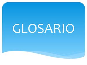 GLOSARIO