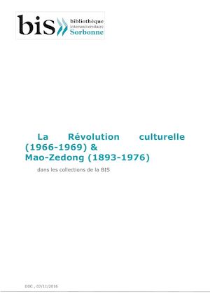 Révolution Culturelle (1966-1969) Et Mao
