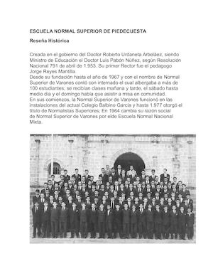 Escuela Normal Superior De Piedecuesta