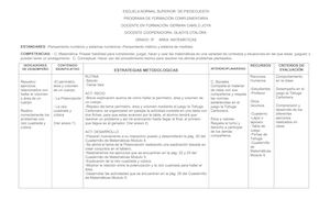 Plan De Clase #1 Are, Volumen, Raiz Cuadrada Y Cúbica