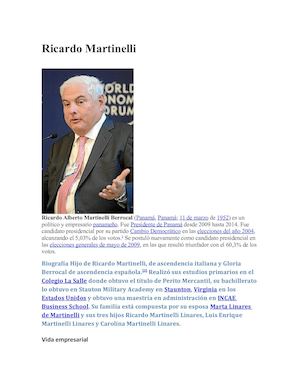 Ricardo Martinelli
