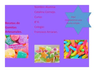 Recetas De Gomitas Artesanales Copia