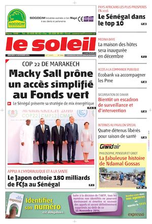 Edition du 16 Novembre 2016