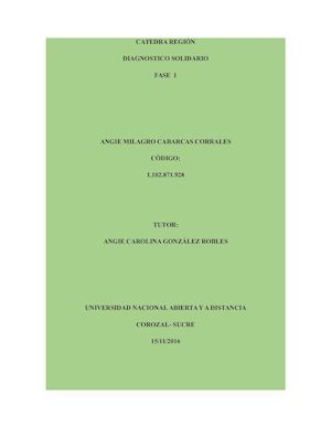 Diagnostico Solidario Angie Cabarcas