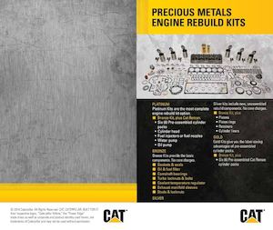 Machine Precious Metals Engine Rebuild Kits Pocket Guide