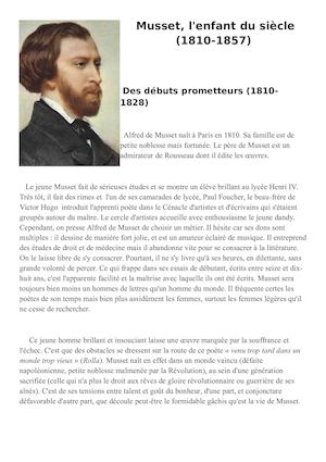 Biographie De Musset