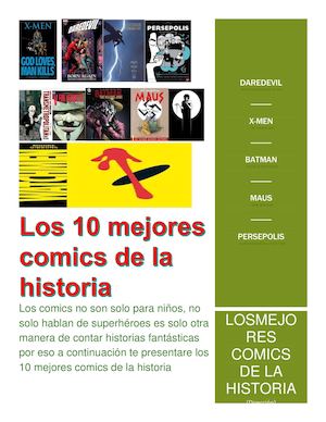 Los 10 Mejores Comics De La Historia