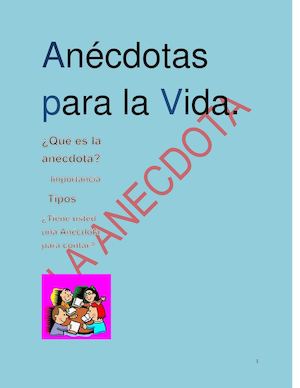 Anécdotas Para La Vida