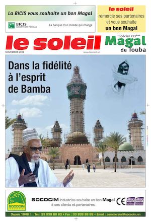 Cahier Special Magal de Touba 2016