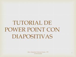 Tutorial De Power Point