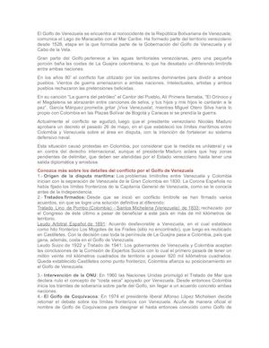 El Golfo De Venezuela Se Encuentra Al Noroccidente De La República Bolivariana De Venezuela