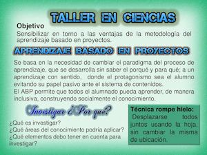 Taller Ciencias Para Rurales 2016