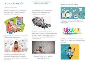 Aprende A Aprender Triptico Equipo 4