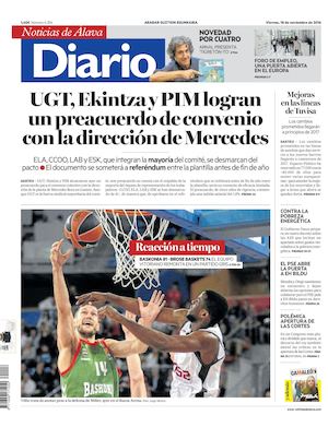 Diario de Noticias de Álava 20161118