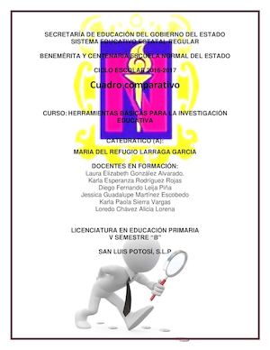 Cuadro Comparativo (Investigación Cualitativa Y Cuantitativa)
