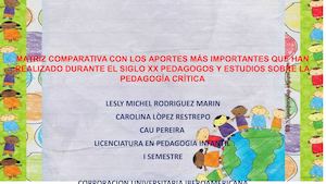 Autores Pedagogia Critica