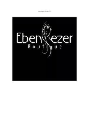Catalogo Ebenezer 1