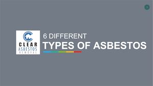 6 Different Types Of Asbestos