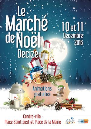 2016  - Programme du Marché de Noël Decize