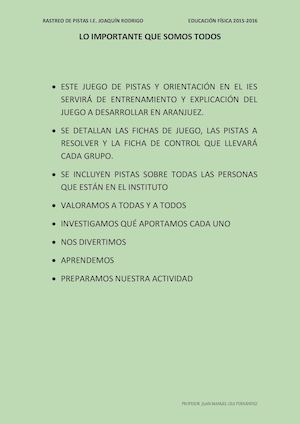 La yincana de Educación Física