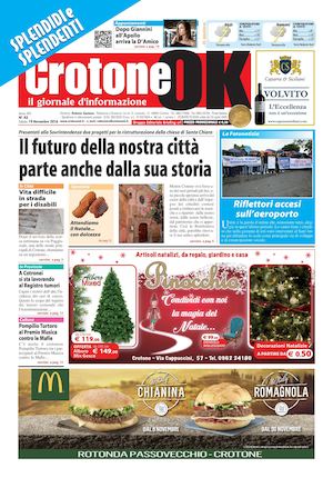 Giornale CrotoneOk N° 43 / 2016