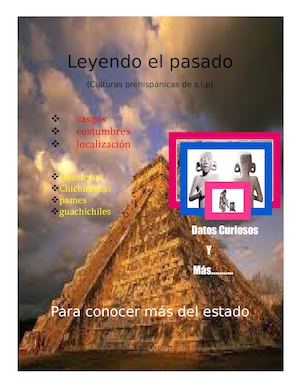 Las Culturas Prehispanicas De San Luis