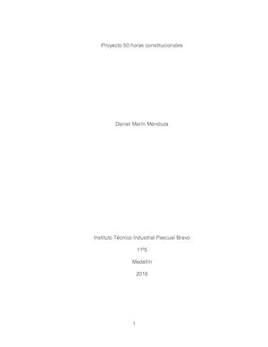 50 Horas Constitucionales