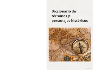 Diccioanrio De Terminos Y Personajes Históricos
