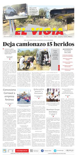 19 de noviembre del 2016