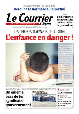 Le Courrier D'Algérie Du Dimanche 20 Novembre 2016