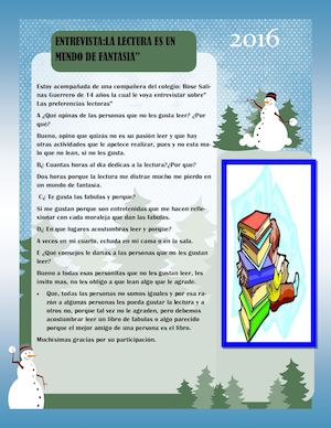 LA LECTURA ES UN MUNDO DE FANTASIA