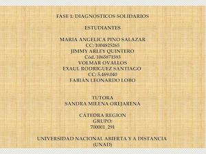 Diagnosticos Solidarios Grupo 291