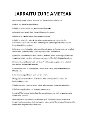 Jarraitu Zure Ametsak