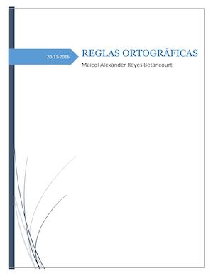 Aprende Las Reglas Ortograficas