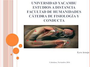 Dolor: Fisiología y Conductta