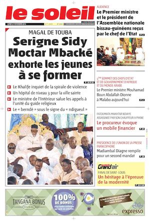 Edition Du 21 Novembre 2016