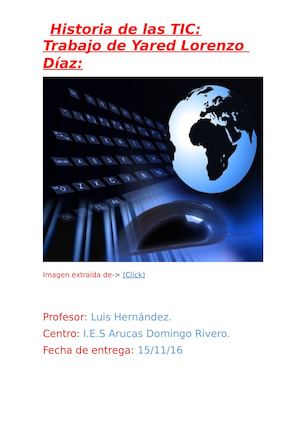 Trabajo De Yared Lorenzo Díaz