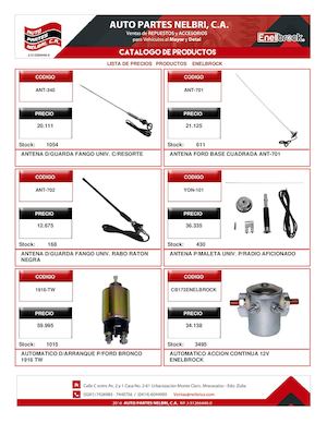 Productos  Enelbrock