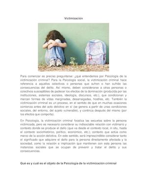 Victimizacion